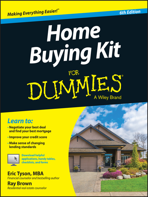 Title details for Home Buying Kit for Dummies by Eric Tyson - Wait list